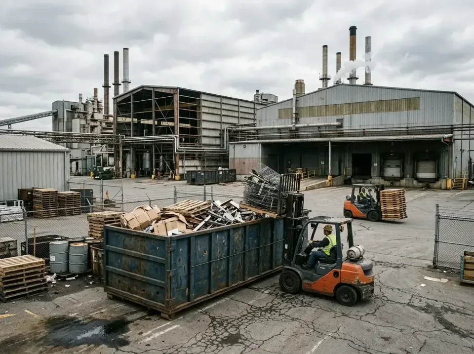 industrial-factory-scrap-conta-003 — frequently asked questions, Cheap Roll-off Dumpster Rentals in Farmersville, CA